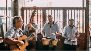 the bass harmonizes all instruments